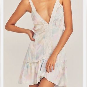 NWT Loveshack Fancy Navie Dress